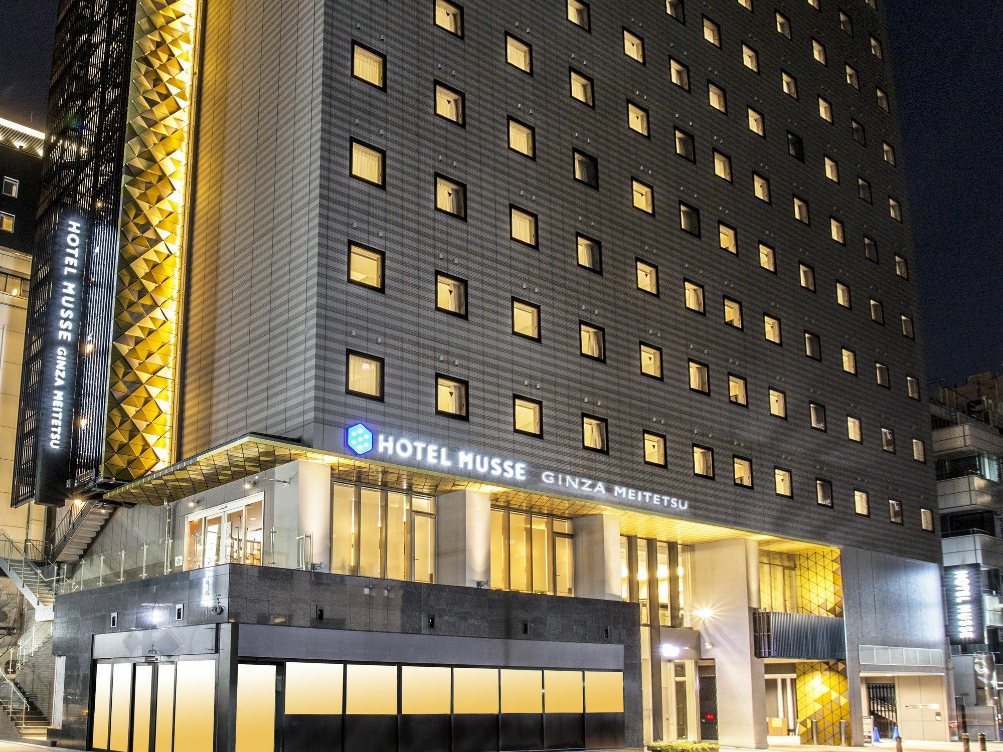 Hotel Musse Ginza Meitetsu Tokyo Eksteriør billede